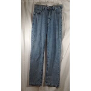 Pink Lily Jeans Women's Size‎ 28 Light Wash Denim Straight Leg